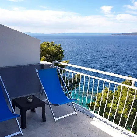 Villa Skalinada With Sea View Brela Exteriér fotografie