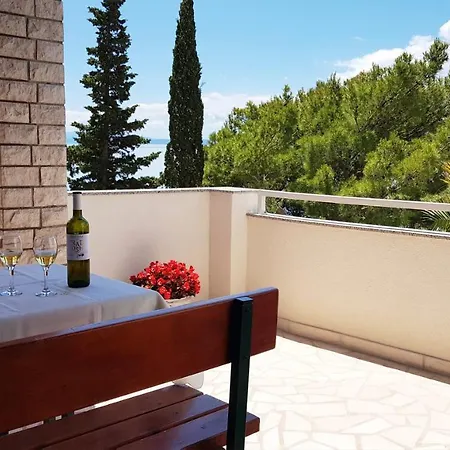 Villa Skalinada With Sea View Brela Pokoj fotografie