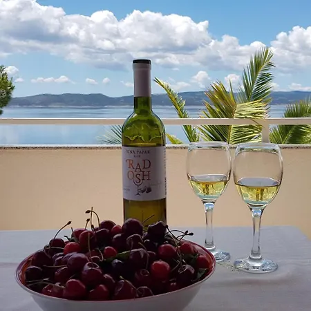 Villa Skalinada With Sea View Brela Pokoj fotografie