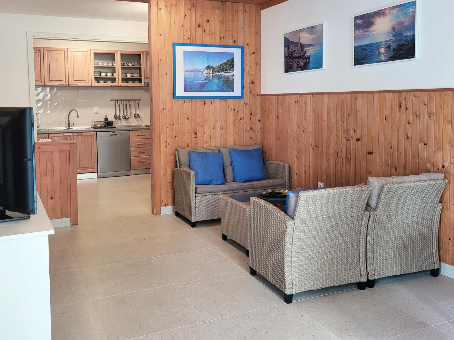 Skalinada With Sea View Apartment Brela