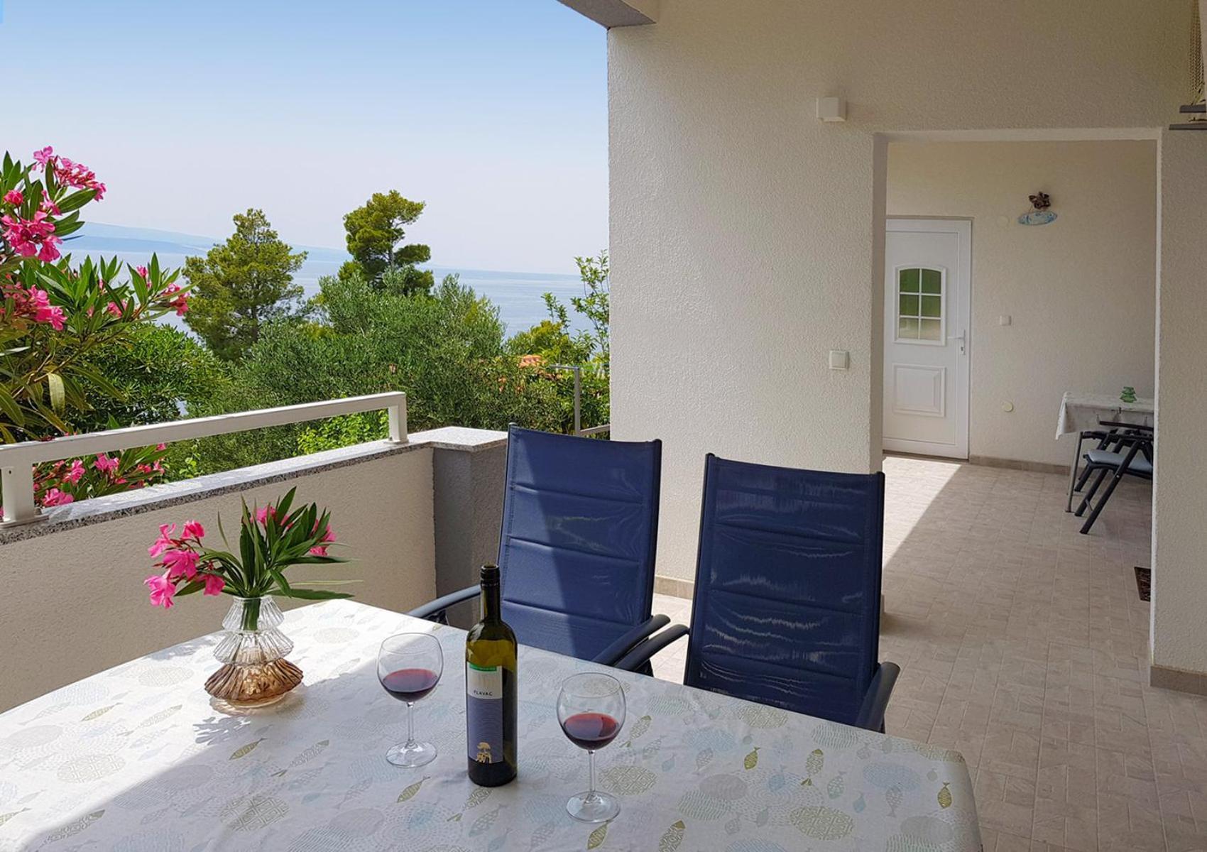 Skalinada With Sea View Apartment Brela